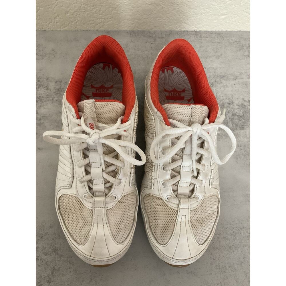 Women's Nike 322967 -111 Musique III White Cheer Dance Sneakers Shoes Size 8 US